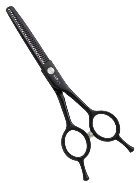 ciseaux sculpteur coiffure barber noir haircut 5.5