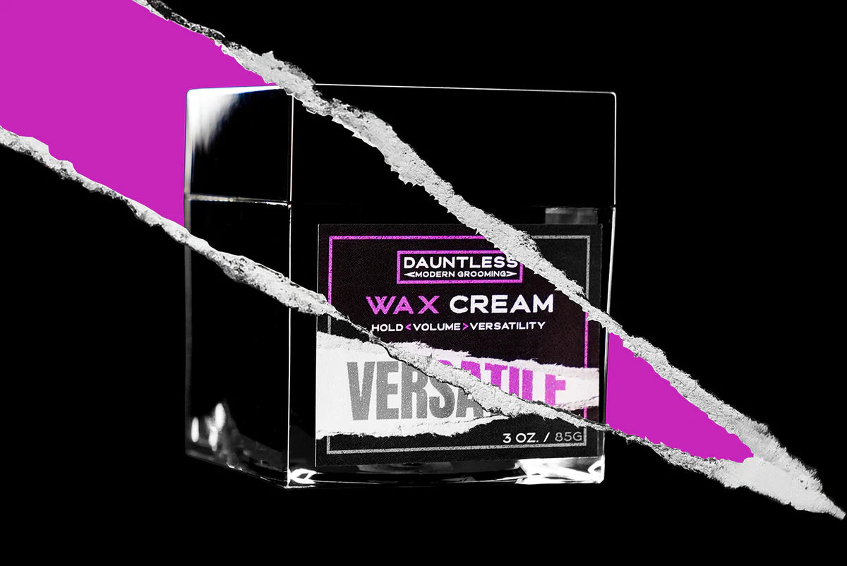 Dauntless Wax Cream – Pâte coiffante premium ferme & fini naturel
