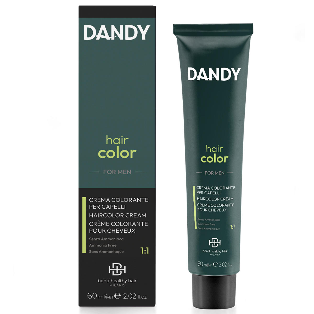 Dandy couleur barbe et cheveux 60mL