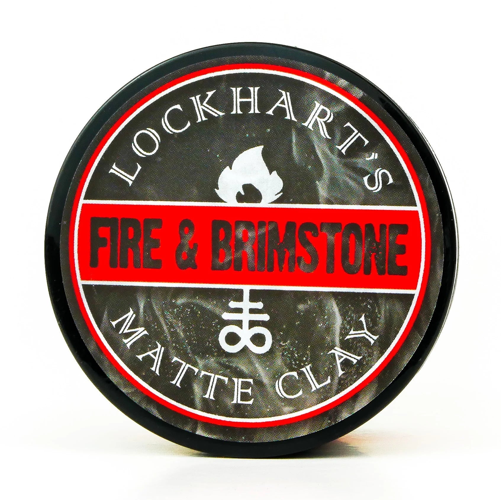 Lockhart’s Fire & Brimstone Matte Clay – Argile coiffante forte