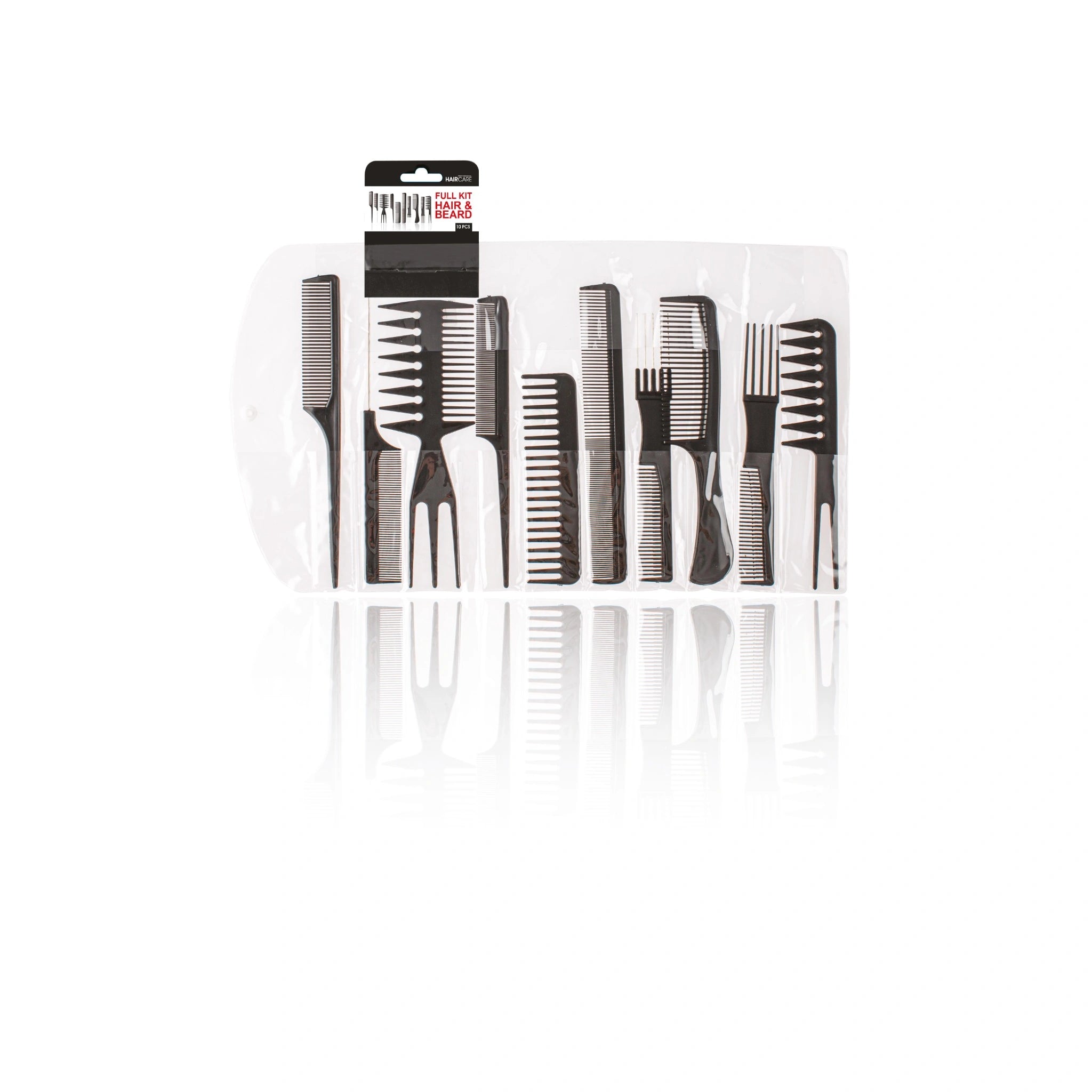 Pack 10 Peignes Coiffure Noirs – Set Professionnel Pas Cher pour Salon & École